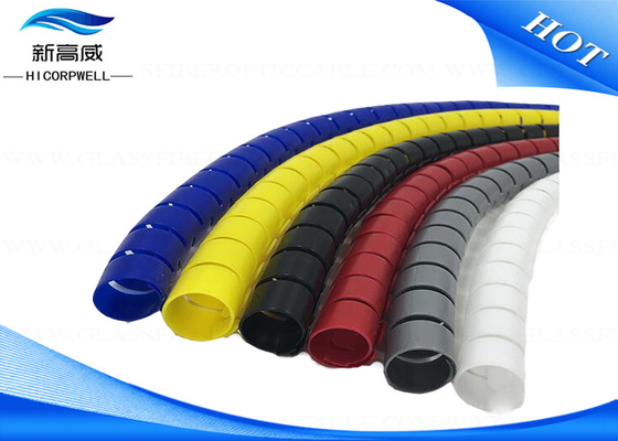 Pp.-Gummischlauch-Abdeckungs-Schutz-Spiralen-Schlauch-Schutz für Faser-Optikflecken-Kabel