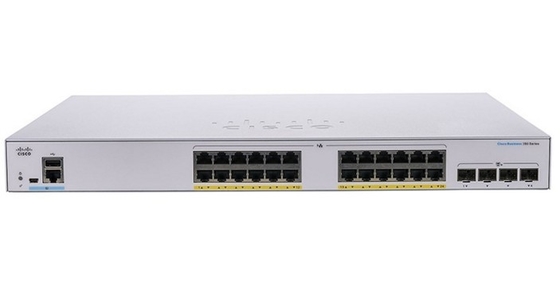 4-Port 2.5GE + 20-Port 10/100/1000 + 2 x 10GBusiness Switches der 350er Serie CBS350-24P-4X-CN